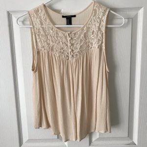 Forever 21 Juniors Size M Sleeveless Blouse